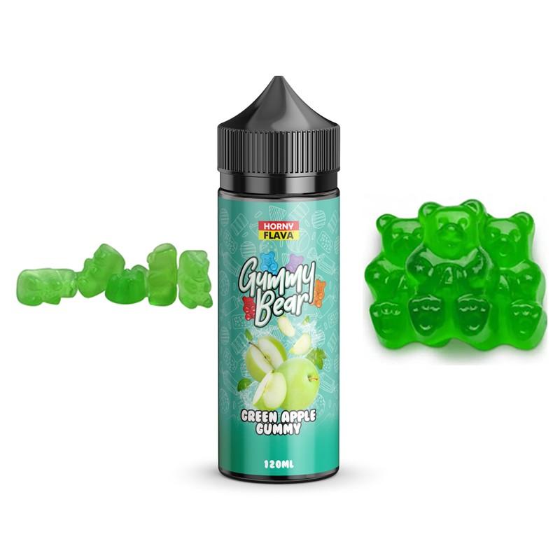 جویس هورنی پاستیل سیب سبز 120 میل | HORNY GREEN APPLE GUMMY JUICE